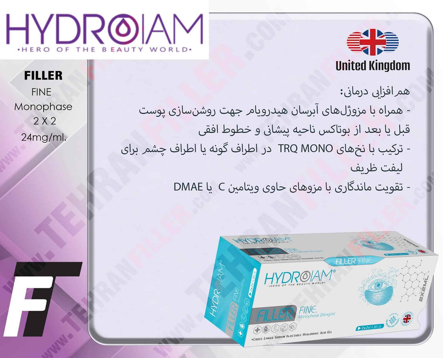 513-فیلر - HYDROIAM FILLER FINE 2m -#513 - تصویر 2