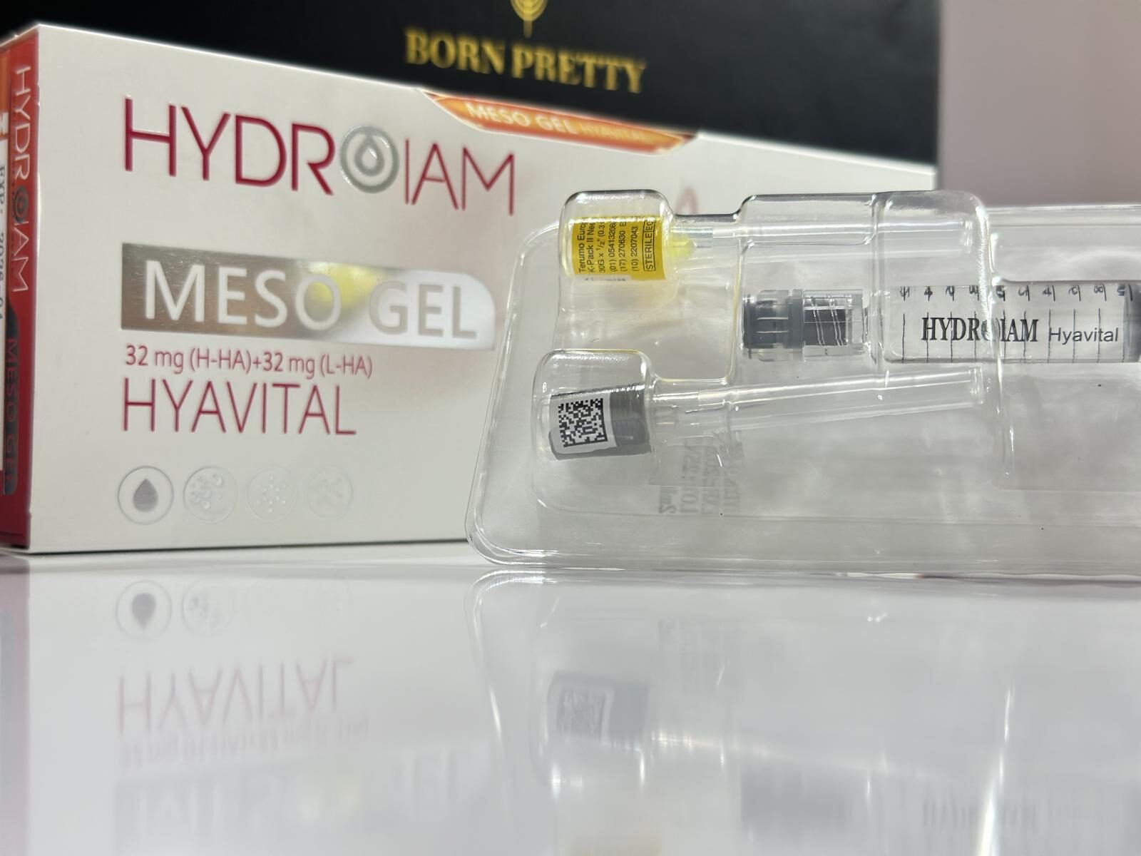 #611 مزوژل HYDROIAM MESO GEL HYAVITAL سرنگ 2میل