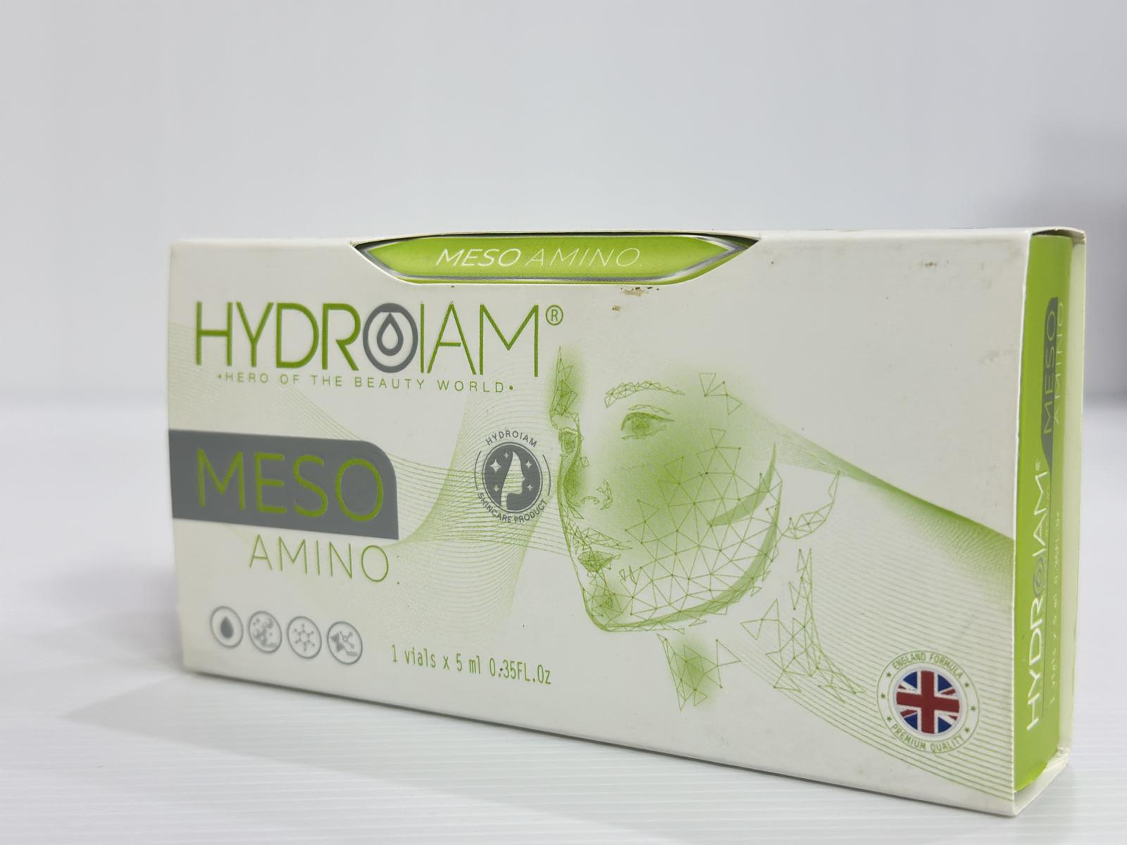 #613 مزوژل HYDROIAM MESO GEL AMINO18 پنج میل ویال - تصویر 3