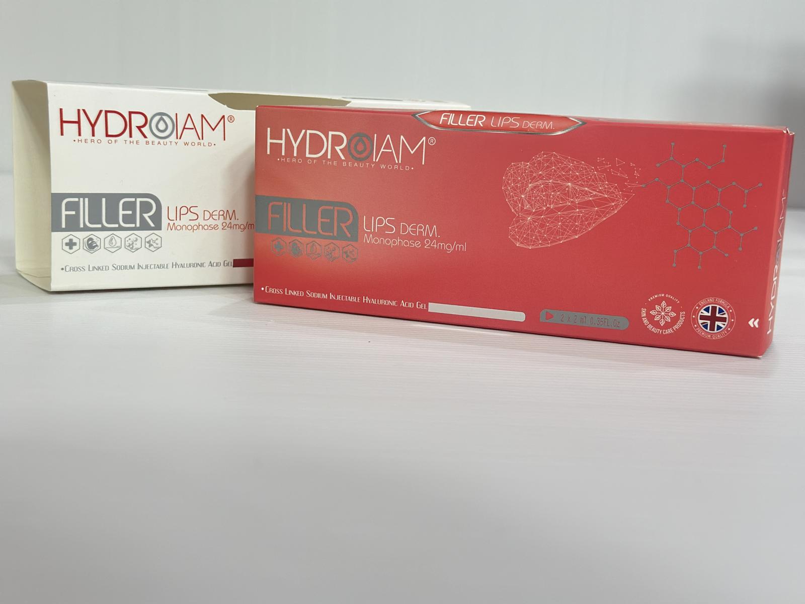515-فیلر HYDROIAM FILLER LIPS 2ml دو سرنگ یک میل #515 - تصویر 2