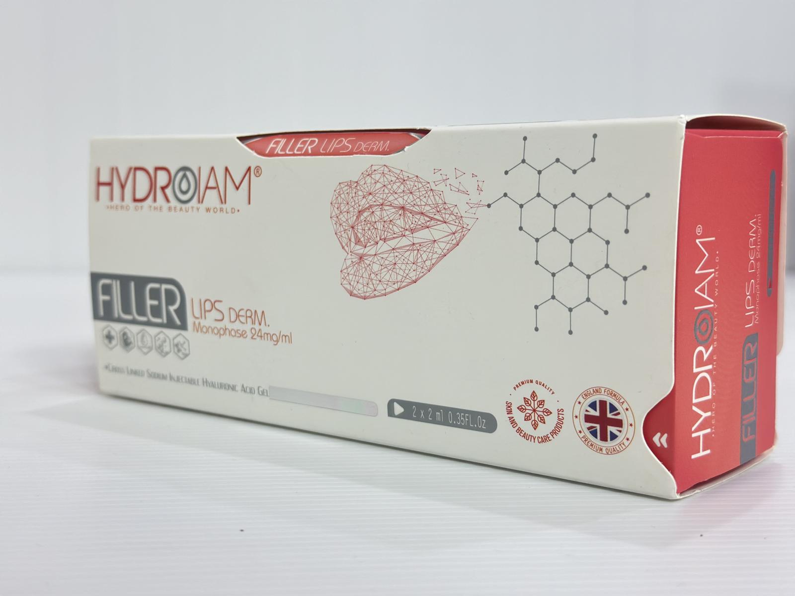 515-فیلر HYDROIAM FILLER LIPS 2ml دو سرنگ یک میل #515