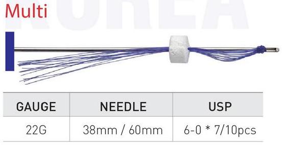 143-نخ کولاژن ساز TRQ - PLLA-Multi23G/60 (بسته 4عددی) - تصویر 2